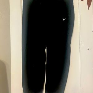 Black Nike sweatpants size XL, jogger style